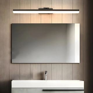 Bathroom Black Modern Linear LED Metal Vanity Light Zawala Image - 7