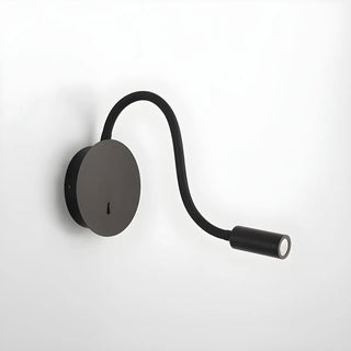 Simple Aluminum Round Small Reading Warm Wall Light Zawala Image - 3