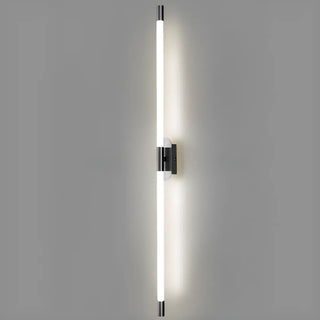 Modern Linear Metal LED Wall Light Fixture Gold Zawala Image - 17