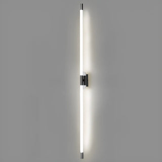 Modern Linear Metal LED Wall Light Fixture Gold Zawala Image - 19