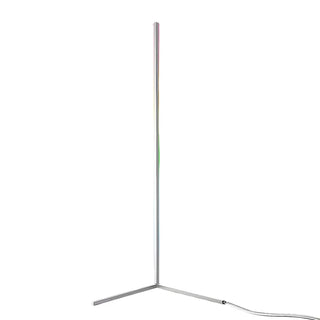 Modern Minimalist White Linear Aluminum LED Floor Lamp Zawala Image - 13