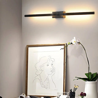 ZOWALA - Modern Minimalist Black Vertical Wall Vanity Light Image - 11