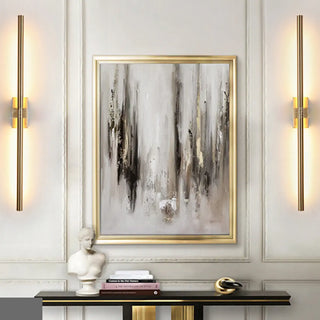 ZOWALA - Modern Minimalist Black Vertical Wall Vanity Light Image - 12