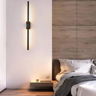 ZOWALA - Modern Minimalist Black Vertical Wall Vanity Light Image - 4