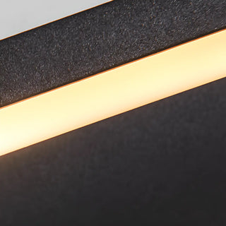 Extra Wide Black LED Bathroom Vanity Mirror Light Zawala Image - 21