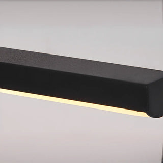 Extra Wide Black LED Bathroom Vanity Mirror Light Zawala Image - 22