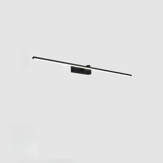 Extra Wide Black LED Bathroom Vanity Mirror Light Zawala Image - 4