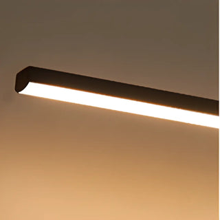 Extra Wide Black LED Bathroom Vanity Mirror Light Zawala Image - 23