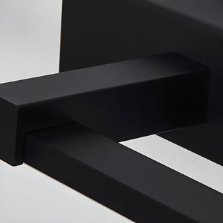 Extra Wide Black LED Bathroom Vanity Mirror Light Zawala Image - 24