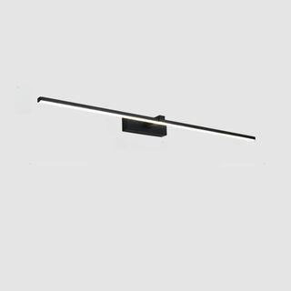 Extra Wide Black LED Bathroom Vanity Mirror Light Zawala Image - 5