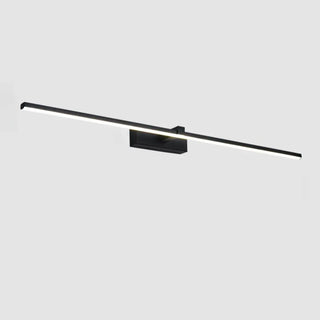 Extra Wide Black LED Bathroom Vanity Mirror Light Zawala Image - 6