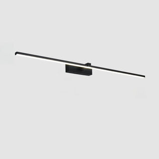 Extra Wide Black LED Bathroom Vanity Mirror Light Zawala Image - 8