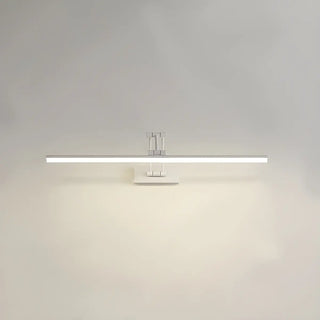 White Adjustable Modern Linear Metal Vanity Light Zowala Image - 4