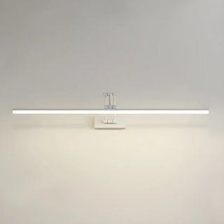White Adjustable Modern Linear Metal Vanity Light Zowala Image - 5