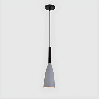 ZOWALA - Modern Macaron Colorful Cone Dining Room Pendant Light Image - 11