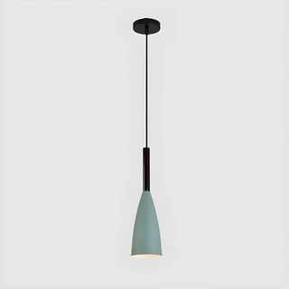 ZOWALA - Modern Macaron Colorful Cone Dining Room Pendant Light Image - 13