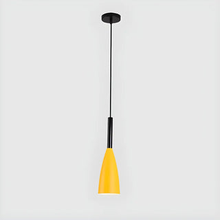ZOWALA - Modern Macaron Colorful Cone Dining Room Pendant Light Image - 8