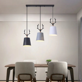 ZOWALA - Modern 3-Light Cone Kitchen Island Pendant Lights Image - 3