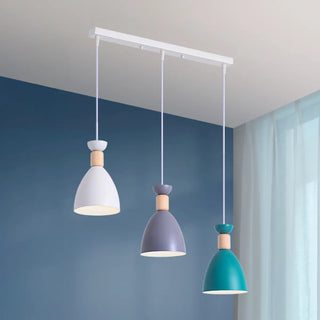 ZOWALA - Modern 3-Light Cone Kitchen Island Pendant Lights Image - 6