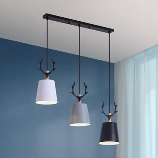 ZOWALA - Modern 3-Light Cone Kitchen Island Pendant Lights Image - 7
