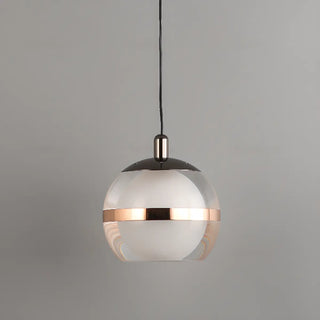 ZOWALA - Modern Minimalist Acrylic Glass Globe LED Pendant Light Image - 9