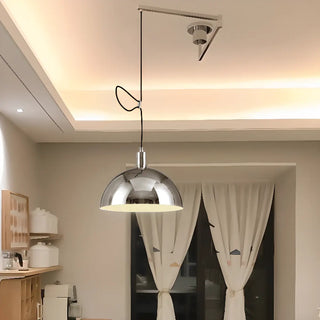 ZOWALA - Modern Metal Adjustable Indoor Dome Light Image - 1