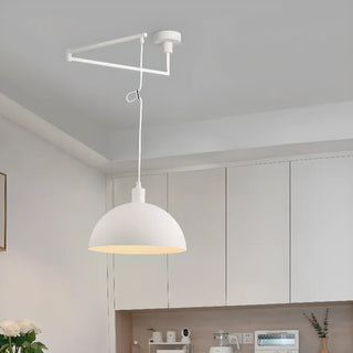 ZOWALA - Modern Metal Adjustable Indoor Dome Light Image - 2