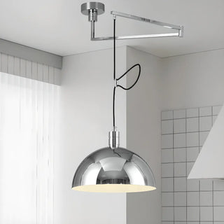 ZOWALA - Modern Metal Adjustable Indoor Dome Light Image - 3