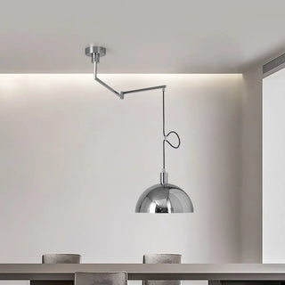ZOWALA - Modern Metal Adjustable Indoor Dome Light Image - 4