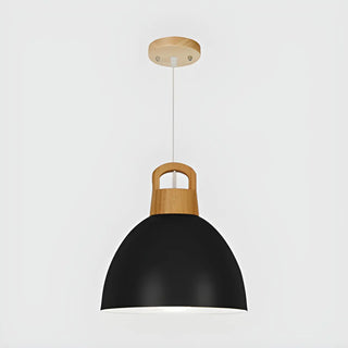 ZOWALA - Modern Colorful Metal Dome Dining Room Pendant Light Image - 6