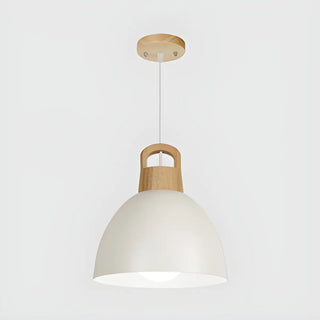 ZOWALA - Modern Colorful Metal Dome Dining Room Pendant Light Image - 8