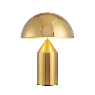 Modern Black Dome Geometric Metal Bedroom Table Lamp Zawala Image - 13