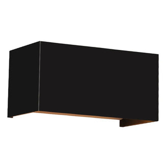 Waterproof Black Square Up Down Outdoor Wall Sconce Zawala Image - 5
