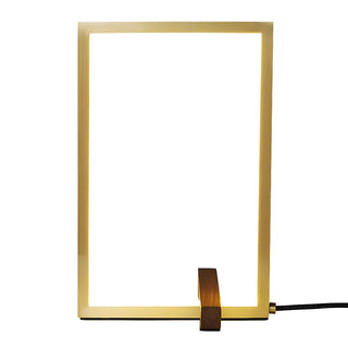 Minimalist Rectangular Metal Frame Bedroom Table Lamp Zawala Image - 15