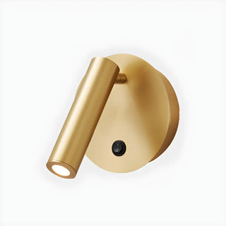 Round Base Cylinder Rotating Reading Bedside Wall Light Zawala Image - 10