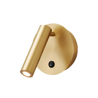 Round Base Cylinder Rotating Reading Bedside Wall Light Zawala Image - 11