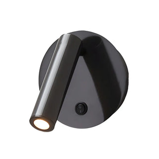 Round Base Cylinder Rotating Reading Bedside Wall Light Zawala Image - 8