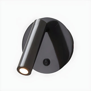 Round Base Cylinder Rotating Reading Bedside Wall Light Zawala Image - 9