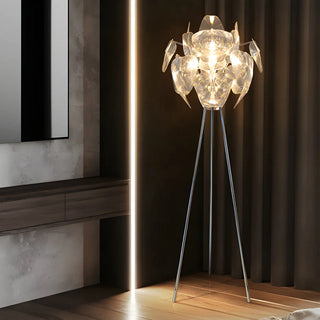 ZOWALA - Modern Metal Tripod Floor Lamp Image - 4