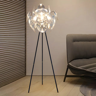 ZOWALA - Modern Metal Tripod Floor Lamp Image - 5
