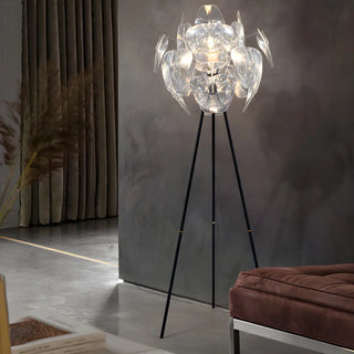 ZOWALA - Modern Metal Tripod Floor Lamp Image - 7