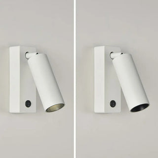 Modern Adjustable Cylinder Bedroom LED Wall Sconce Image - 6