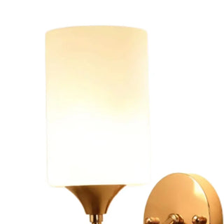 ZOWALA - Modern Gold Cylindrical Vanity Light Fixture Image - 14