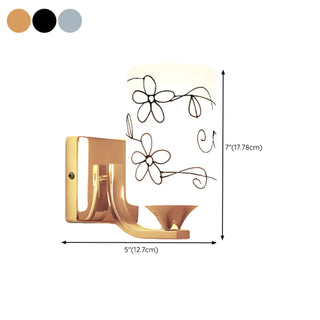 ZOWALA - Modern Gold Cylindrical Vanity Light Fixture Image - 18