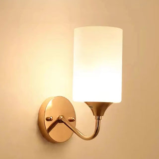 ZOWALA - Modern Gold Cylindrical Vanity Light Fixture Image - 2