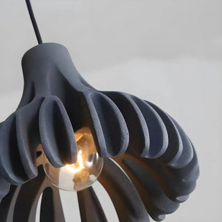 Modern Colorful Dome Resin Pendant Light Dining Room Zawala Image - 14
