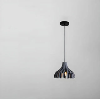 Modern Colorful Dome Resin Pendant Light Dining Room Zawala Image - 10