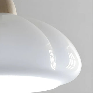 ZOWALA - Modern Mini Orange Glass Dome Dining Room Pendant Light Image - 12