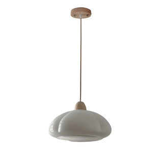 ZOWALA - Modern Mini Orange Glass Dome Dining Room Pendant Light Image - 7