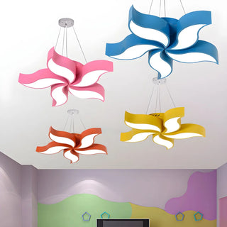 ZOWALA - Modern Multicolor Spiral Metal Bauhinia Ceiling Light